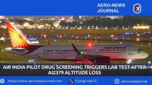 Air India Pilot Drug Screening Triggers Lab Test After AI2379 Altitude Loss