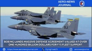 Boeing Lands Massive Defense Agreement Valued at Over One Hundred Billion Dollars for F15 Fleet Support
