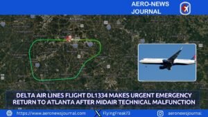 Delta Air Lines Flight DL1334 Makes Urgent Emergency Return to Atlanta After Midair Technical Malfunction
