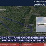 EVA Air Boeing 777 Transponder Emergency Triggers Unexpected Turnback to Paris