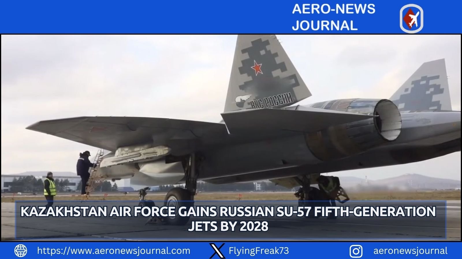 Kazakhstan Air Force set to receive Russian Su-57 fifth-gen fighters within two years, modernizing its fleet with advanced stealth jets.