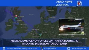 Medical Emergency Forces Lufthansa Boeing 747 Atlantic Diversion to Scotland