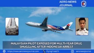 Malaysian Pilot Exposed for Multi-Year Drug Smuggling After Indonesia Arrest