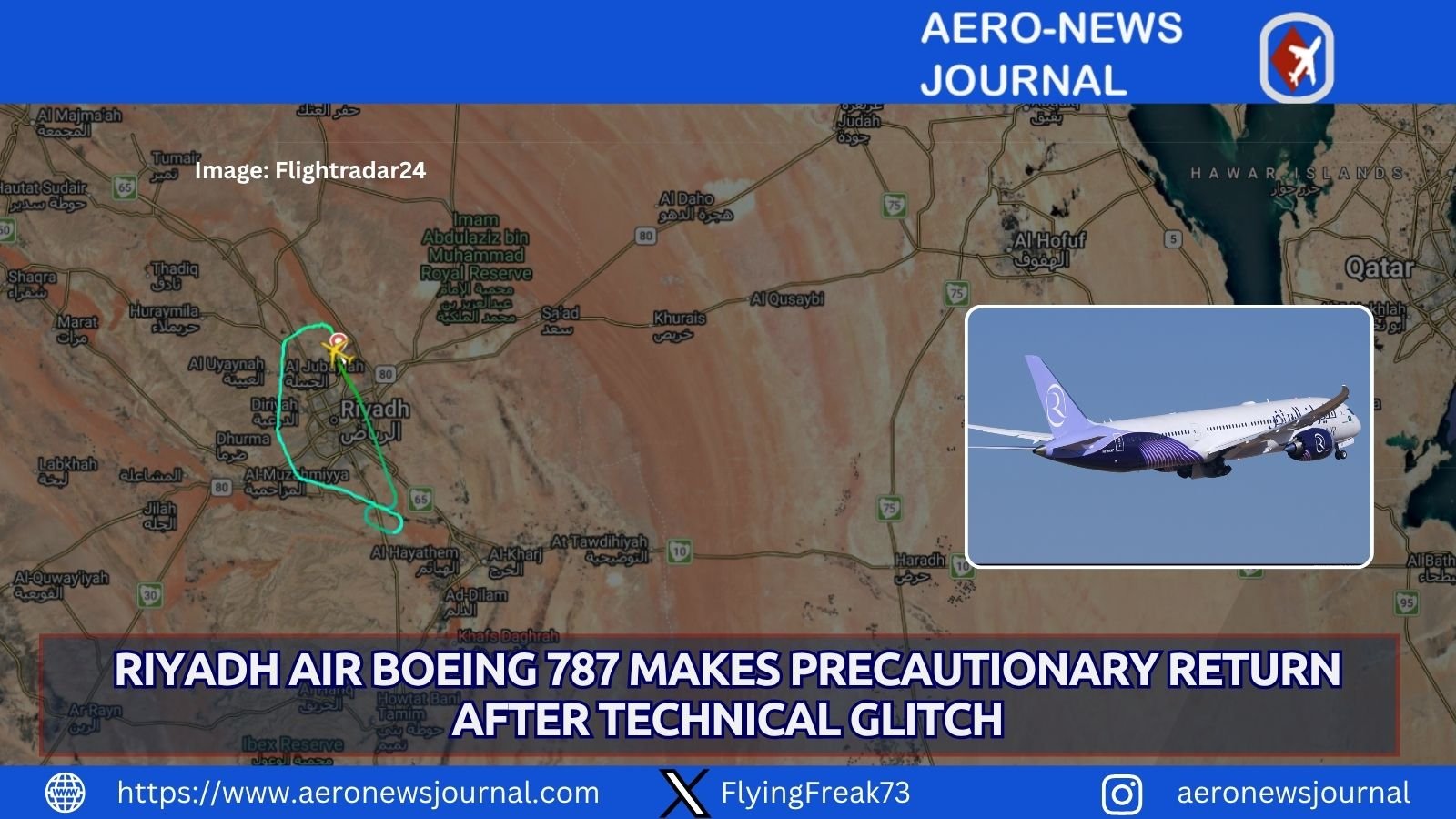 Riyadh Air flight faces unexpected return to base following a technical issue, prioritizing passenger safety with a successful precautionary landing.