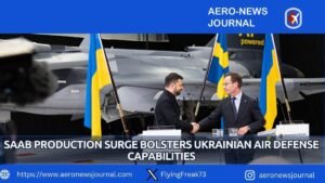 Saab Production Surge Bolsters Ukrainian Air Defense Capabilities
