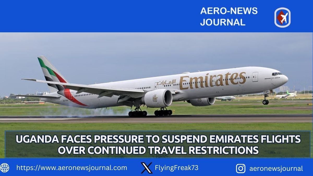 Uganda considers blocking Emirates flights as local industry leaders demand reciprocity following the UAE's prolonged travel restrictions.