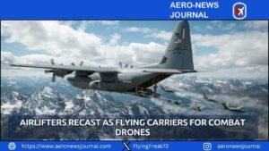 Airlifters Recast as Flying Carriers for Combat Drones