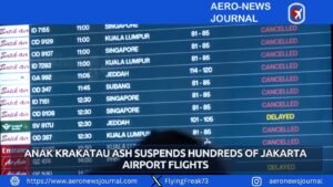 Anak Krakatau Ash Suspends Hundreds of Jakarta Airport Flights