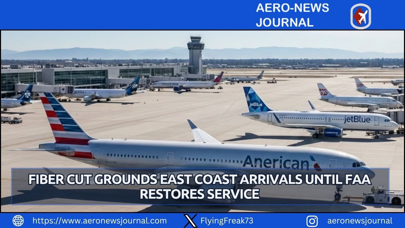 A New Jersey telecom cut halted thousands of East Coast flights for hours until the FAA resolved the communications outage.