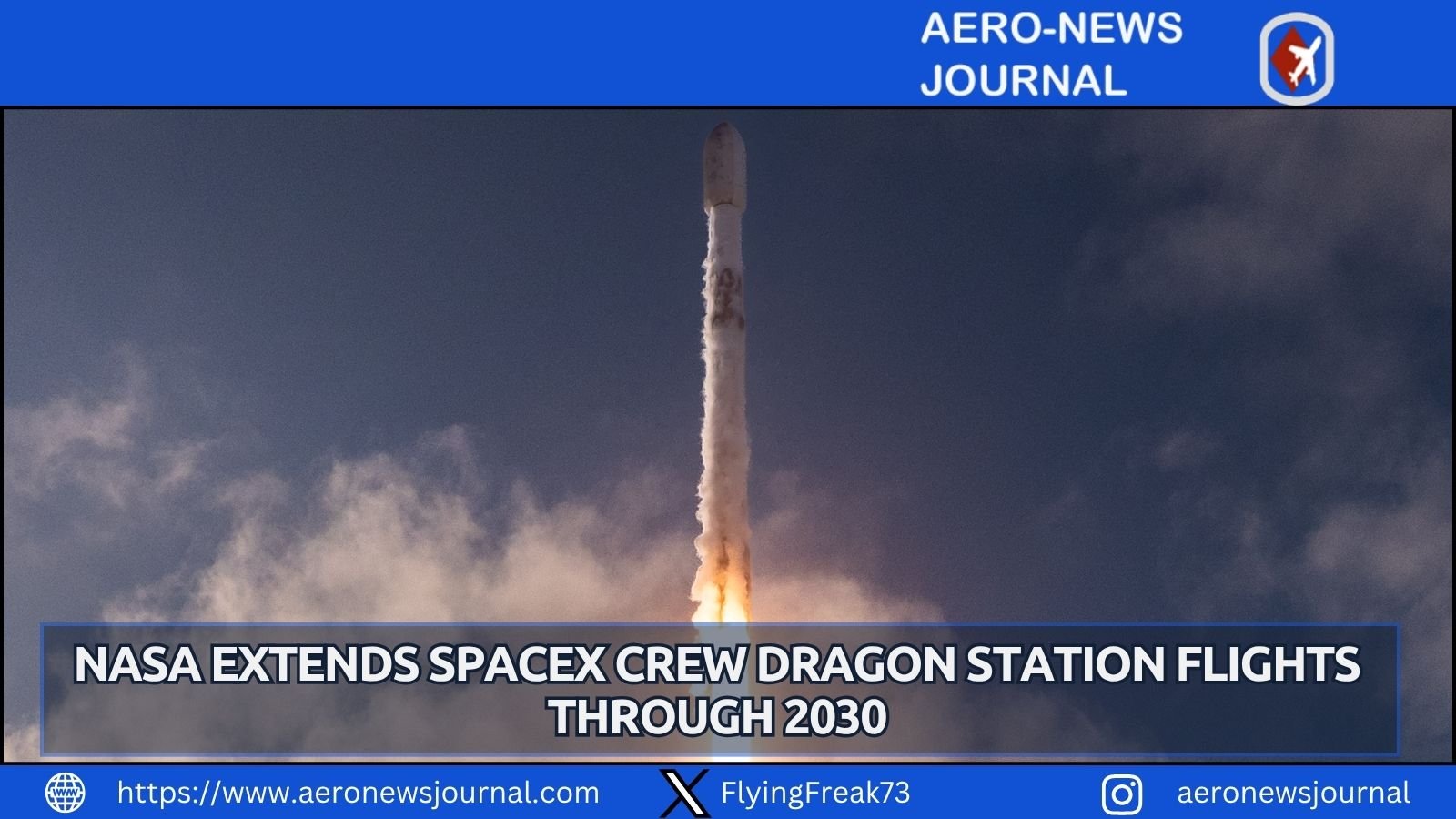 NASA adds three SpaceX ISS crew flights in a $946M extension, taking the commercial crew contract to $5.92B through 2030.