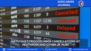 NATS Fault Triggers Mass Cancellations at Heathrow and Other UK Hubs