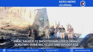 Viral Saudi F-15 Shootdown Video Draws Scrutiny Over Recycled and AI Footage