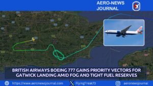 British Airways Boeing 777 Gains Priority Vectors for Gatwick Landing Amid Fog and Tight Fuel Reserves