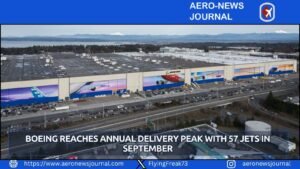 Boeing Reaches Annual Delivery Peak with 57 Jets in September