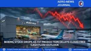 Boeing Stock Drops as 737 Production Delays Cloud Free Cash Flow Outlook