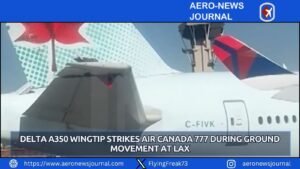 Delta A350 Wingtip Strikes Air Canada 777 During Ground Movement at LAX