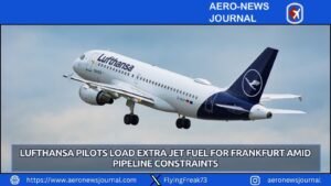 Lufthansa Pilots Load Extra Jet Fuel for Frankfurt Amid Pipeline Constraints