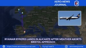 Ryanair RYR2955 Lands in Alicante After Weather Aborts Bristol Approach
